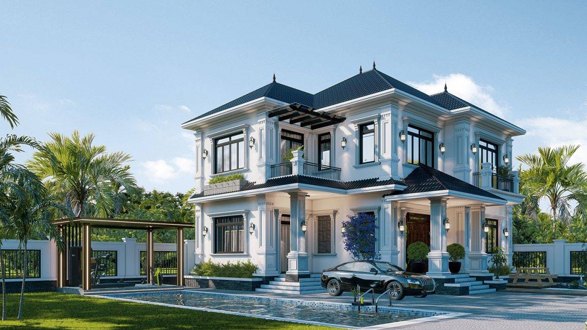 Read more about the article Mẫu Nhà 2 Tầng Mái Nhật Hiện Đại Đẹp, Sang Trọng Với Công Năng Tiện Nghi