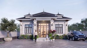 Read more about the article Mẫu Nhà Vườn Cấp 4 Mái Nhật 95m² 3 Phòng Ngủ Đẹp Xu Hướng Mới Nhất